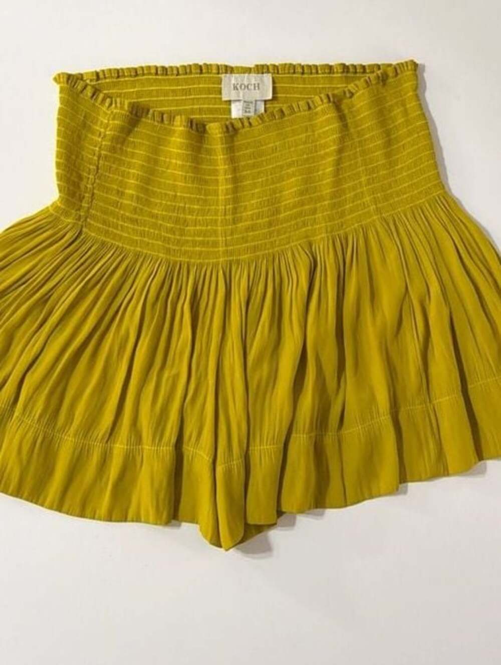 KOCH Erica Skirt in Limoncello‎ Yellow